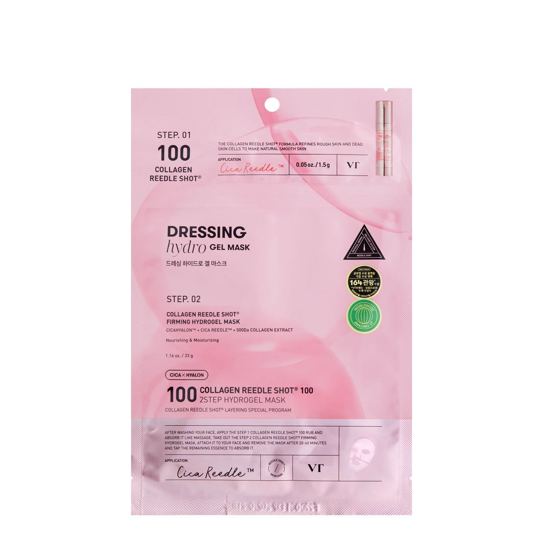 VT Cosmetics Collagen Reedle Shot 100 2-Step Hydrogel Mask