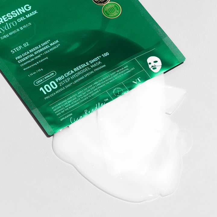 VT Cosmetics Pro Cica Reedle Shot 100 2Step Hydrogel Mask