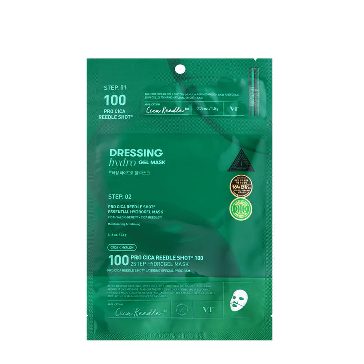 VT Cosmetics Pro Cica Reedle Shot 100 2Step Hydrogel Mask